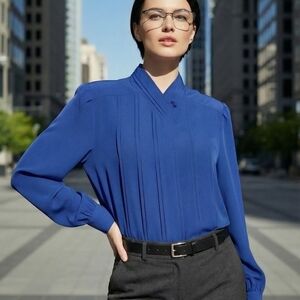 VTG Elegant Purple Women's Top